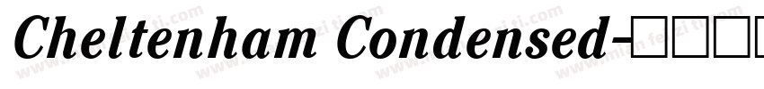 Cheltenham Condensed字体转换